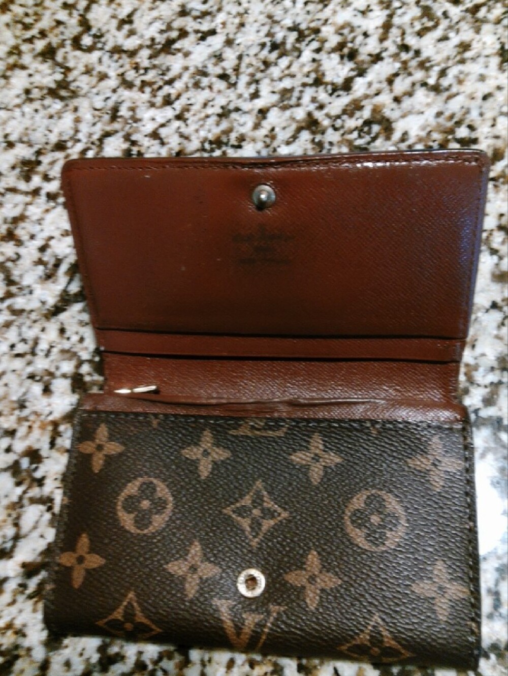 Louis Vuitton Monogram Canvas Wallet in Brown - Picture 5 of 6